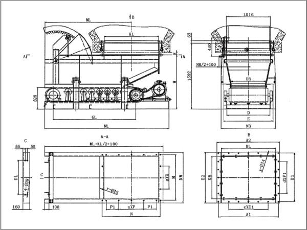 扇形閥門帶式（甲帶）給料機(jī)的承載能力較強(qiáng)、噪音低、整機(jī)使用壽命長(zhǎng)